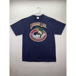 Vintage Laid Back Dreamer Lake Tournament Champion T Shirt 1995 Size XL